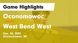 Oconomowoc  vs West Bend West  Game Highlights - Dec. 30, 2020