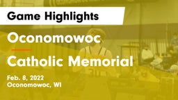 Oconomowoc  vs Catholic Memorial Game Highlights - Feb. 8, 2022