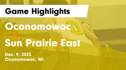 Oconomowoc  vs Sun Prairie East  Game Highlights - Dec. 9, 2023