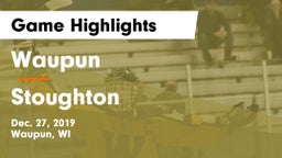 Waupun  vs Stoughton  Game Highlights - Dec. 27, 2019