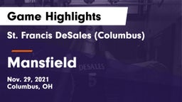 St. Francis DeSales  (Columbus) vs Mansfield  Game Highlights - Nov. 29, 2021
