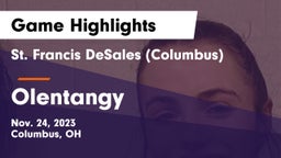 St. Francis DeSales  (Columbus) vs Olentangy  Game Highlights - Nov. 24, 2023