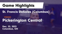 St. Francis DeSales  (Columbus) vs Pickerington Central  Game Highlights - Dec. 23, 2023