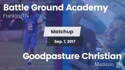 Matchup: Battle Ground vs. Goodpasture Christian  2017