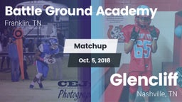 Matchup: Battle Ground vs. Glencliff  2018