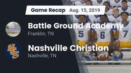 Recap: Battle Ground Academy  vs. Nashville Christian  2019
