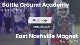 Matchup: Battle Ground vs. East Nashville Magnet 2019
