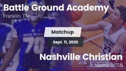 Matchup: Battle Ground vs. Nashville Christian  2020