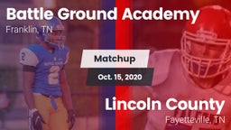 Matchup: Battle Ground vs. Lincoln County  2020
