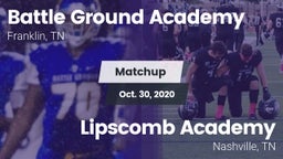 Matchup: Battle Ground vs. Lipscomb Academy 2020