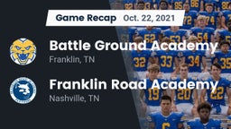 Recap: Battle Ground Academy  vs. Franklin Road Academy 2021