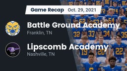 Recap: Battle Ground Academy  vs. Lipscomb Academy 2021