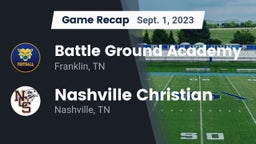 Recap: Battle Ground Academy  vs. Nashville Christian  2023
