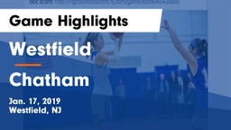 Westfield  vs Chatham  Game Highlights - Jan. 17, 2019