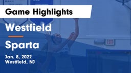 Westfield  vs Sparta  Game Highlights - Jan. 8, 2022
