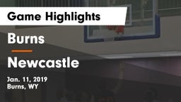 Burns  vs Newcastle  Game Highlights - Jan. 11, 2019