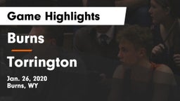 Burns  vs Torrington  Game Highlights - Jan. 26, 2020