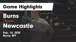 Burns  vs Newcastle  Game Highlights - Feb. 14, 2020