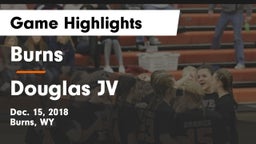 Burns  vs Douglas JV Game Highlights - Dec. 15, 2018