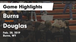 Burns  vs Douglas  Game Highlights - Feb. 28, 2019
