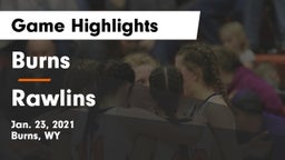 Burns  vs Rawlins  Game Highlights - Jan. 23, 2021