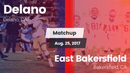 Matchup: Delano  vs. East Bakersfield  2017
