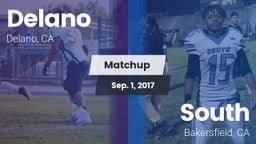 Matchup: Delano  vs. South  2017