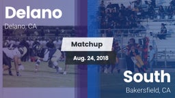 Matchup: Delano  vs. South  2018