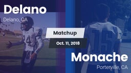 Matchup: Delano  vs. Monache  2018