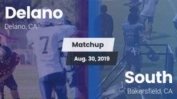 Matchup: Delano  vs. South  2019