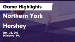 Northern York  vs Hershey  Game Highlights - Jan. 25, 2021