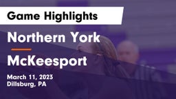 Northern York  vs McKeesport  Game Highlights - March 11, 2023