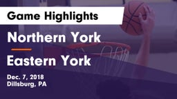 Northern York  vs Eastern York  Game Highlights - Dec. 7, 2018