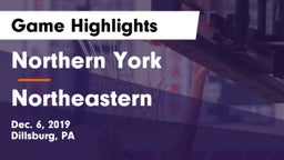 Northern York  vs Northeastern  Game Highlights - Dec. 6, 2019