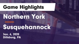 Northern York  vs Susquehannock  Game Highlights - Jan. 6, 2020