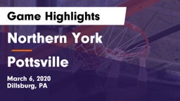 Northern York  vs Pottsville  Game Highlights - March 6, 2020