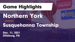 Northern York  vs Susquehanna Township  Game Highlights - Dec. 11, 2021