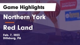 Northern York  vs Red Land  Game Highlights - Feb. 7, 2023