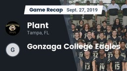 Recap: Plant  vs. Gonzaga College  Eagles 2019
