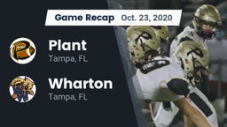 Recap: Plant  vs. Wharton  2020