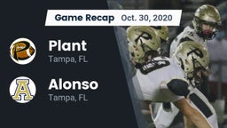 Recap: Plant  vs. Alonso  2020
