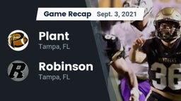 Recap: Plant  vs. Robinson  2021