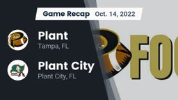 Recap: Plant  vs. Plant City  2022