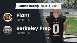 Recap: Plant  vs. Berkeley Prep  2023