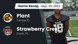 Recap: Plant  vs. Strawberry Crest  2023