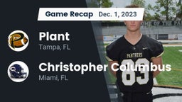 Recap: Plant  vs. Christopher Columbus  2023
