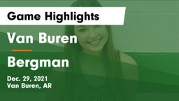 Van Buren  vs Bergman   Game Highlights - Dec. 29, 2021