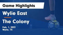 Wylie East  vs The Colony  Game Highlights - Feb. 1, 2022