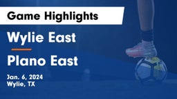 Wylie East  vs Plano East  Game Highlights - Jan. 6, 2024
