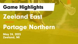 Zeeland East  vs Portage Northern  Game Highlights - May 24, 2023